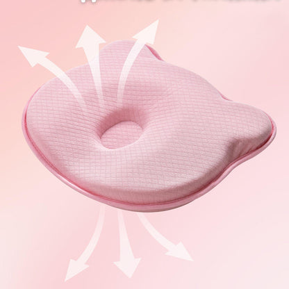 Ортопедична подушка дитяча, 27х22х3см, BabyComfort PAPAELLA, Блакитна / Подушка з ефектом пам'яті / Подушка для немовлят