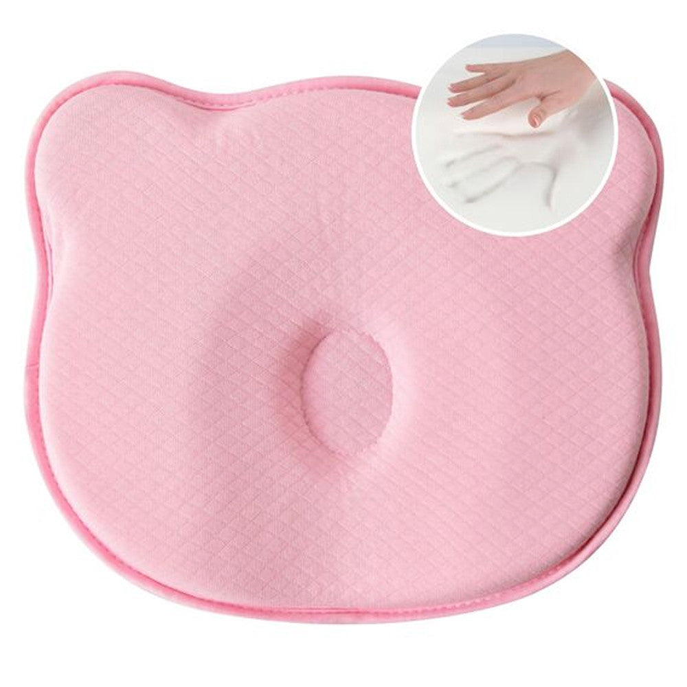 Ортопедична подушка дитяча, 27х22х3см, BabyComfort PAPAELLA, Блакитна / Подушка з ефектом пам'яті / Подушка для немовлят