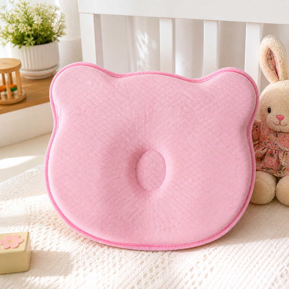 Ортопедична подушка дитяча, 27х22х3см, BabyComfort PAPAELLA, Блакитна / Подушка з ефектом пам'яті / Подушка для немовлят