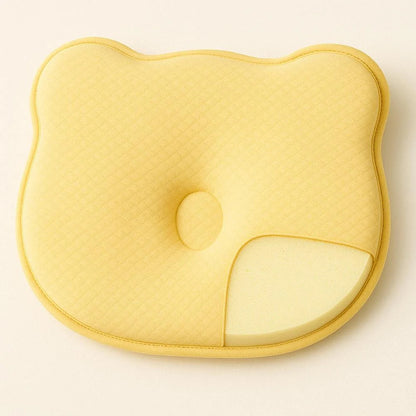 Ортопедична подушка дитяча, 27х22х3см, BabyComfort PAPAELLA, Блакитна / Подушка з ефектом пам'яті / Подушка для немовлят