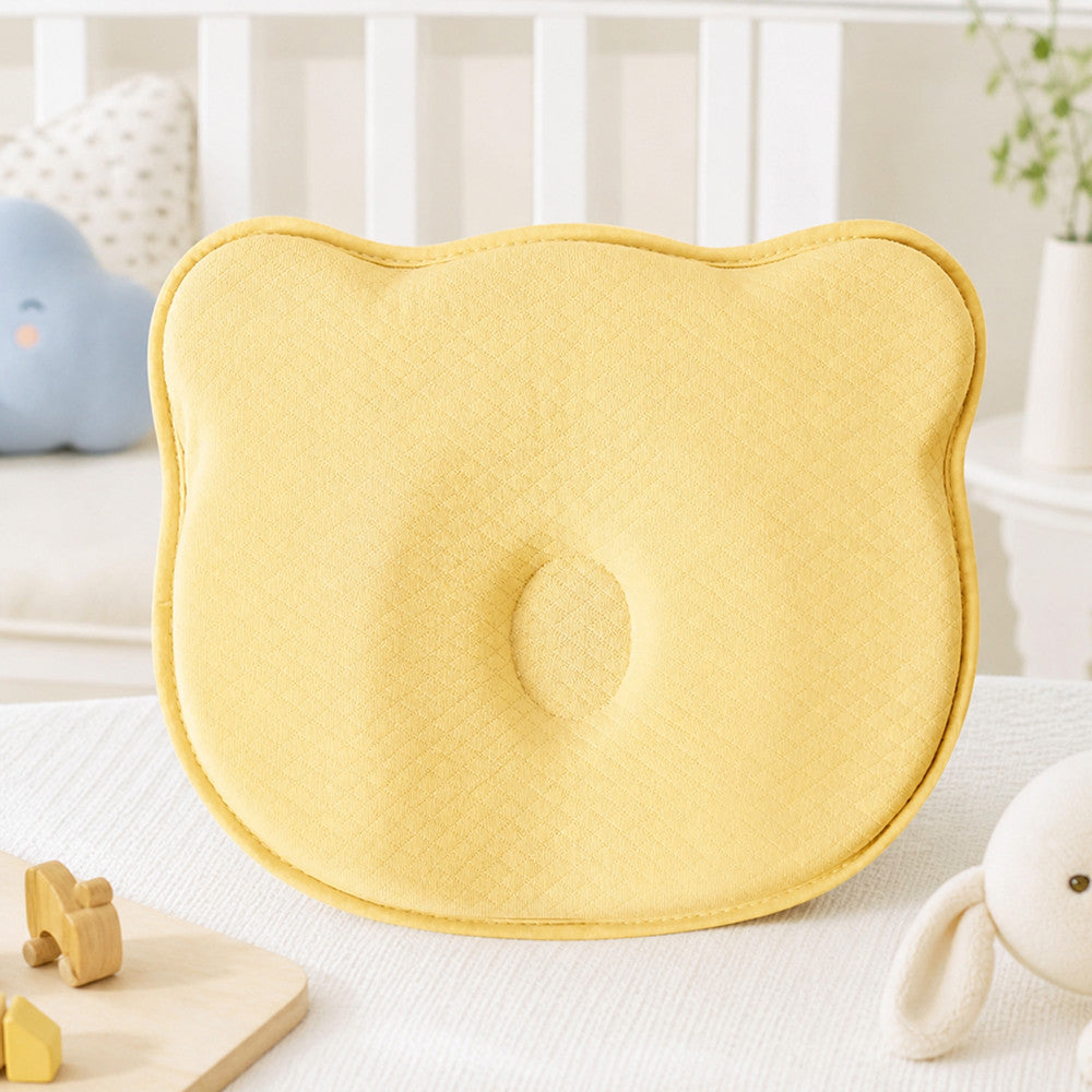 Ортопедична подушка дитяча, 27х22х3см, BabyComfort PAPAELLA, Блакитна / Подушка з ефектом пам'яті / Подушка для немовлят