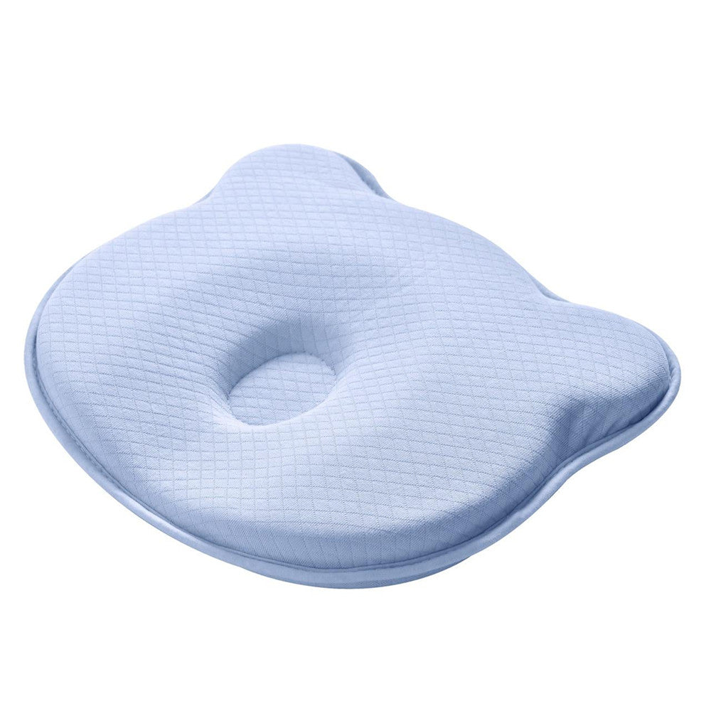 Ортопедична подушка дитяча, 27х22х3см, BabyComfort PAPAELLA, Блакитна / Подушка з ефектом пам'яті / Подушка для немовлят