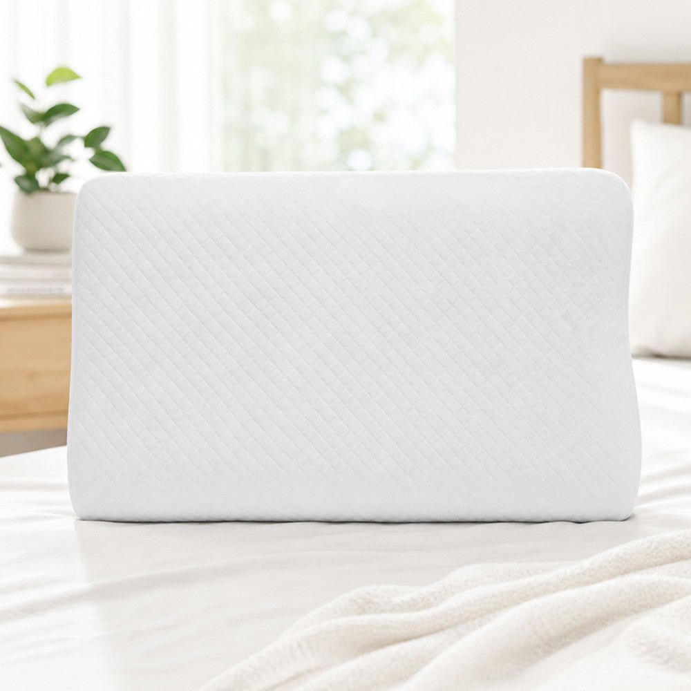 Ортопедична подушка з ефектом пам'яті, 60х40см, Space Memory / Подушка Memory Foam / Анатомічна подушка для сну