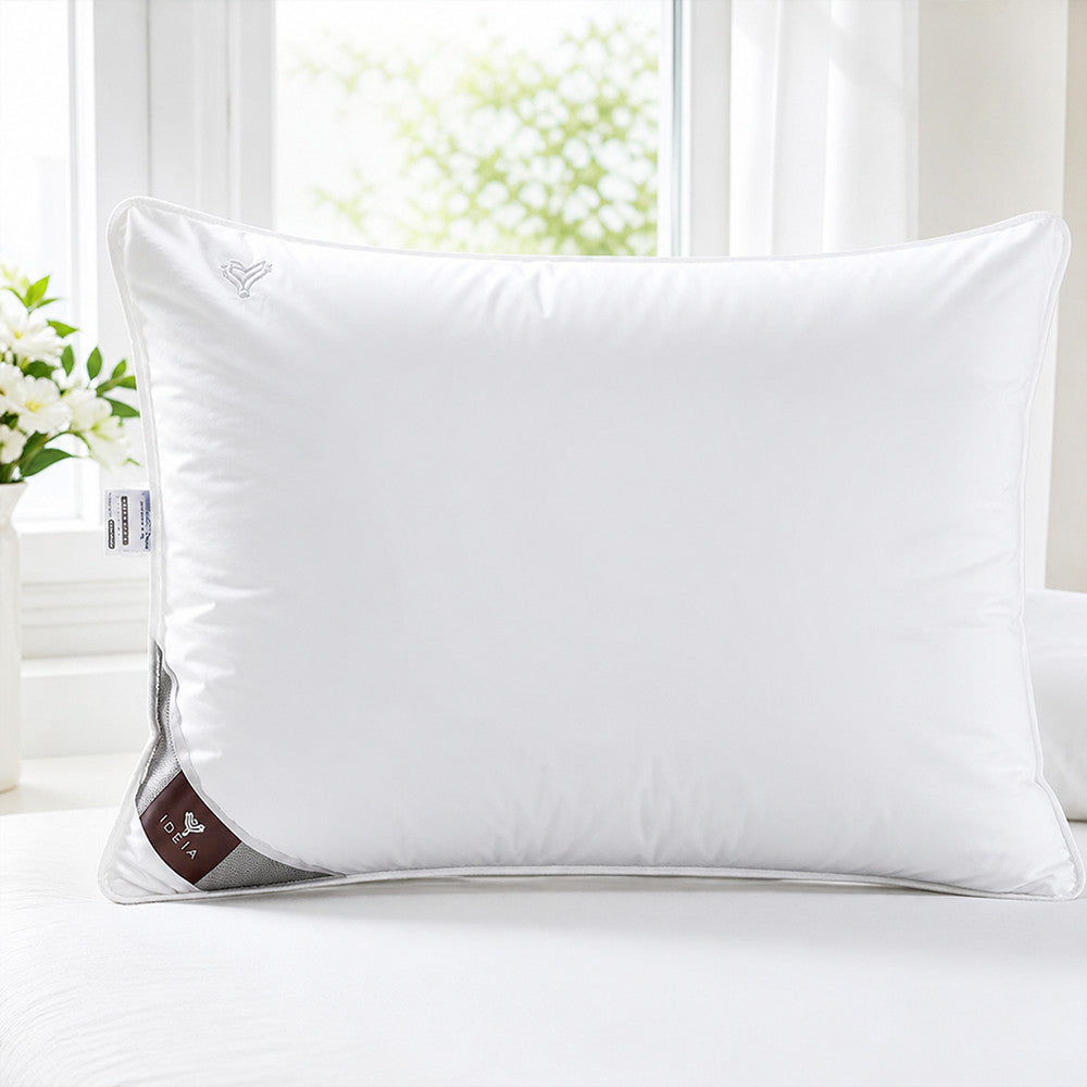 Класична подушка гіпоалергенна, Super Soft Premium / Універсальна подушка для сну / Подушка євророзмір