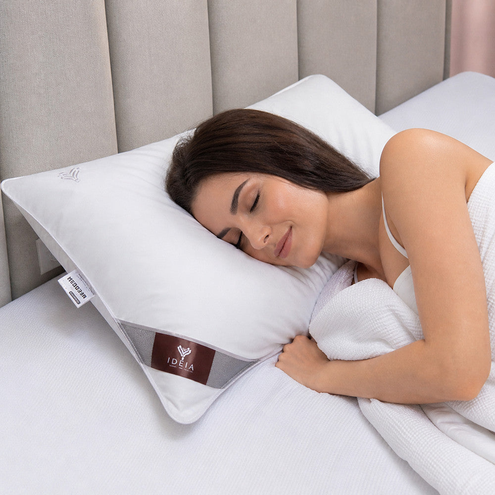 Класична подушка гіпоалергенна, Super Soft Premium / Універсальна подушка для сну / Подушка євророзмір