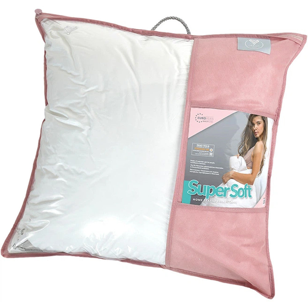 Класична подушка гіпоалергенна, Super Soft Premium / Універсальна подушка для сну / Подушка євророзмір