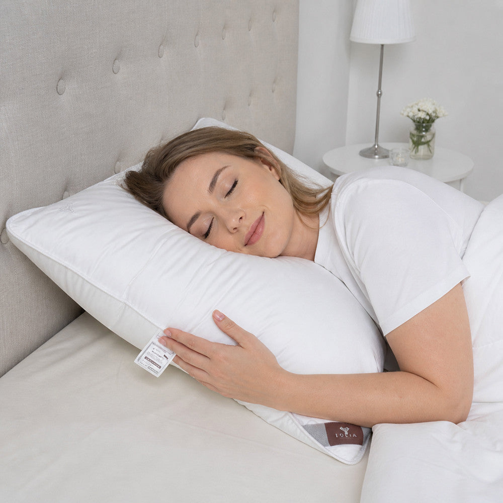 Класична подушка гіпоалергенна, Super Soft Premium / Універсальна подушка для сну / Подушка євророзмір