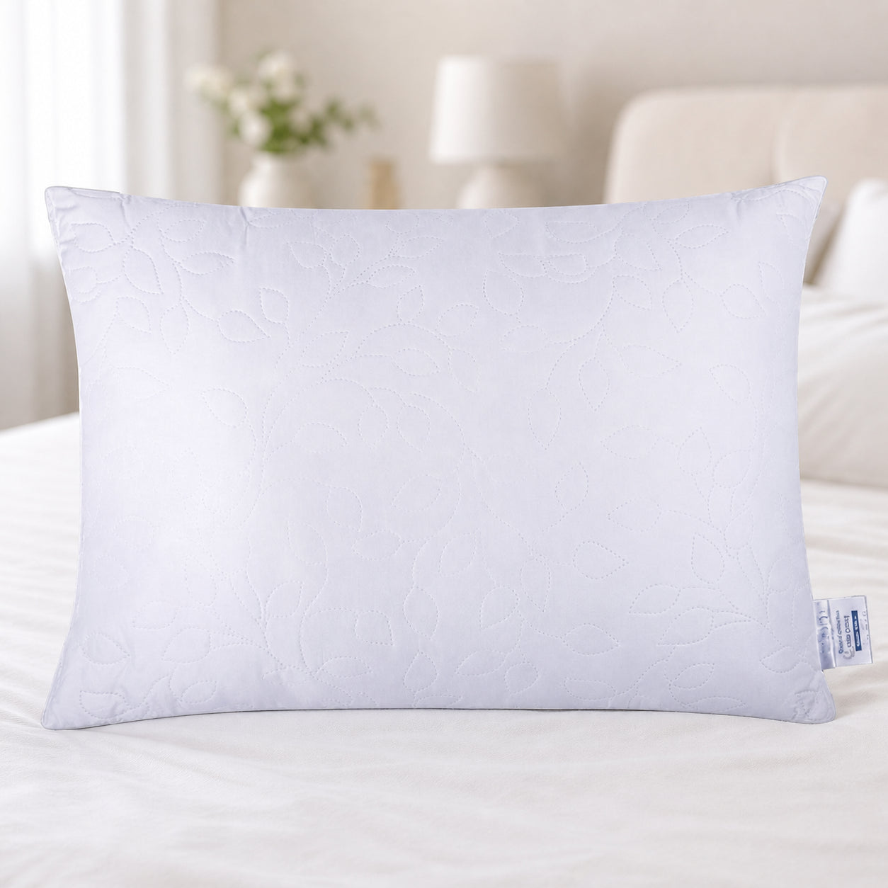 Подушка гіпоалергенна 50х70 см, мікрофібра, SLEEPCOVER LIGHT / М'яка подушка / Подушка для сну