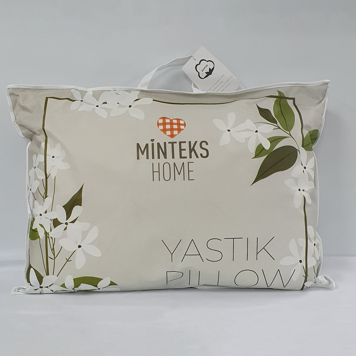 Подушка бавовняна, 70x50см, Minteks Cotton / Подушка гіпоалергенна / Подушка антиалергенна / Подушка євророзмір