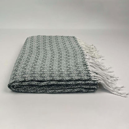 Плед полуторний, 200х140см, (70% бавовна, 30% поліестер), Lanavitta "Азалія", / Плед-покривало / Покривало на ліжко