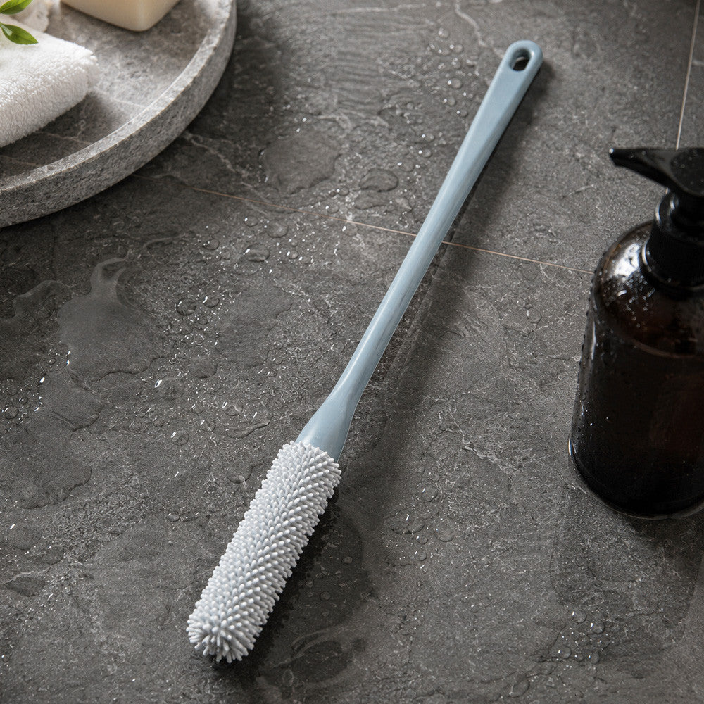 Багатофункціональна щітка для миття ніг 34,5см, Foot washing brush, Сірий / Щітка для чищення пальців ніг