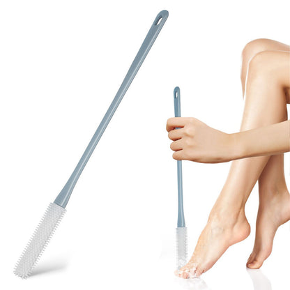 Багатофункціональна щітка для миття ніг 34,5см, Foot washing brush, Сірий / Щітка для чищення пальців ніг