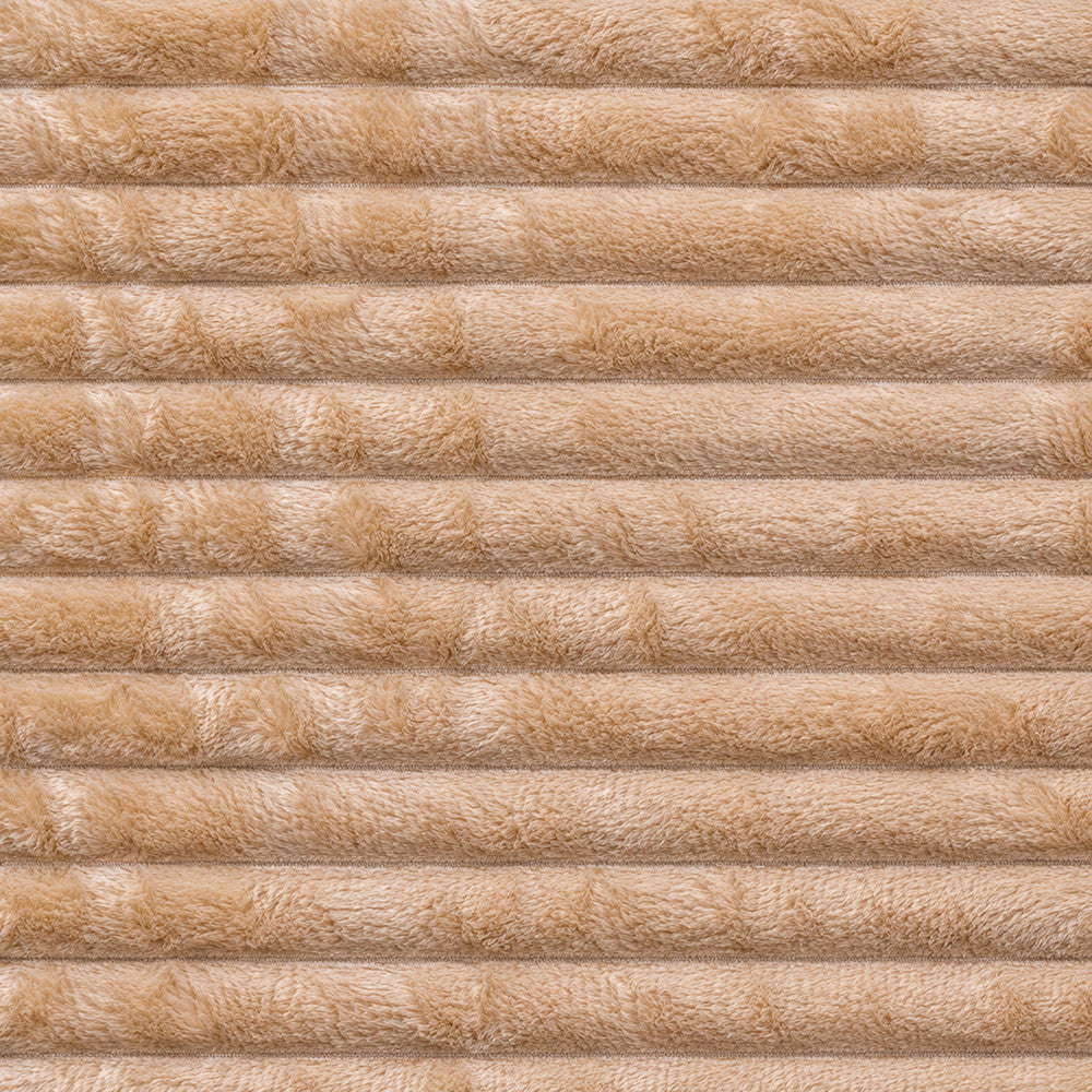 Велюрове покривало полуторне, 150х200см, Light Brown, Світло-/ Плед велюровий / Покривало-плед / Покривало на ліжко