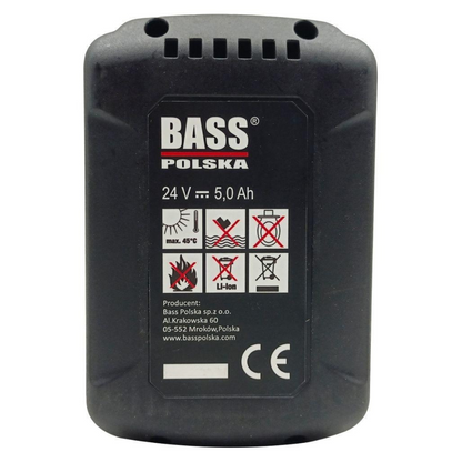 Акумулятор для електроінструментів,0 Ah, 24V Bass Polska 5839 / Акумуляторна батарея для електричних інструментів