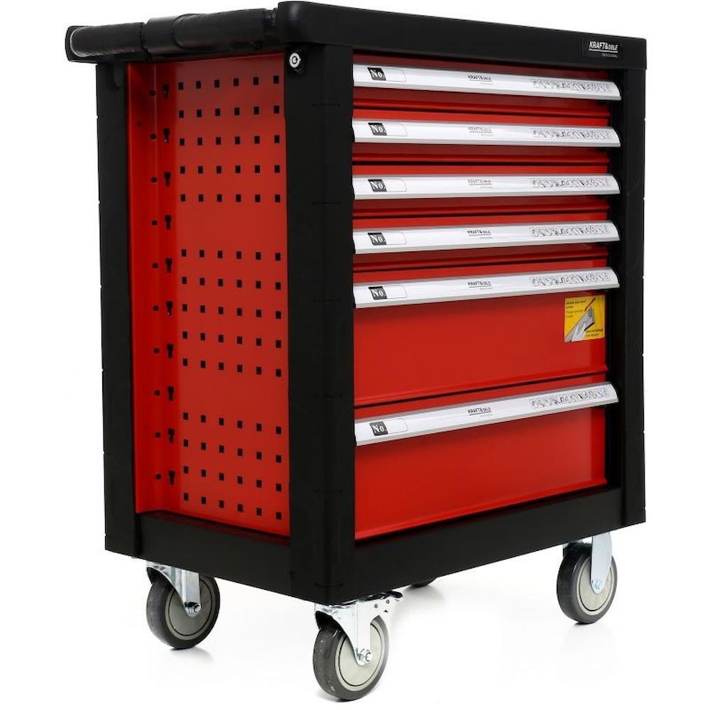 Інструментальний візок Kraft&Dele KD361, 263 предмети, 78x48x100 см / Візок інструментальний / Шафа з інструментами на колесах