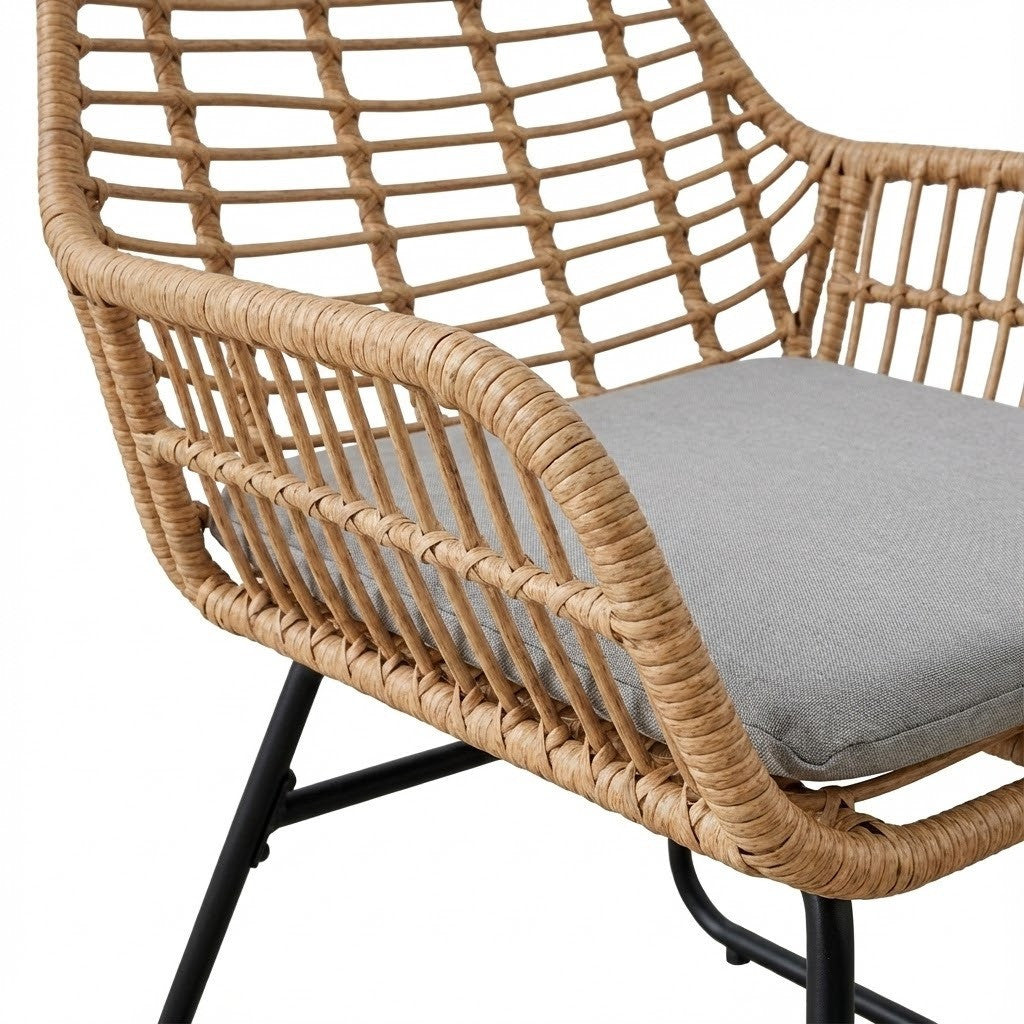 Комплект садових меблів Garden Line LEUCA ABI3408, 3 предмети / Набір садових меблів / Комплект меблів для саду