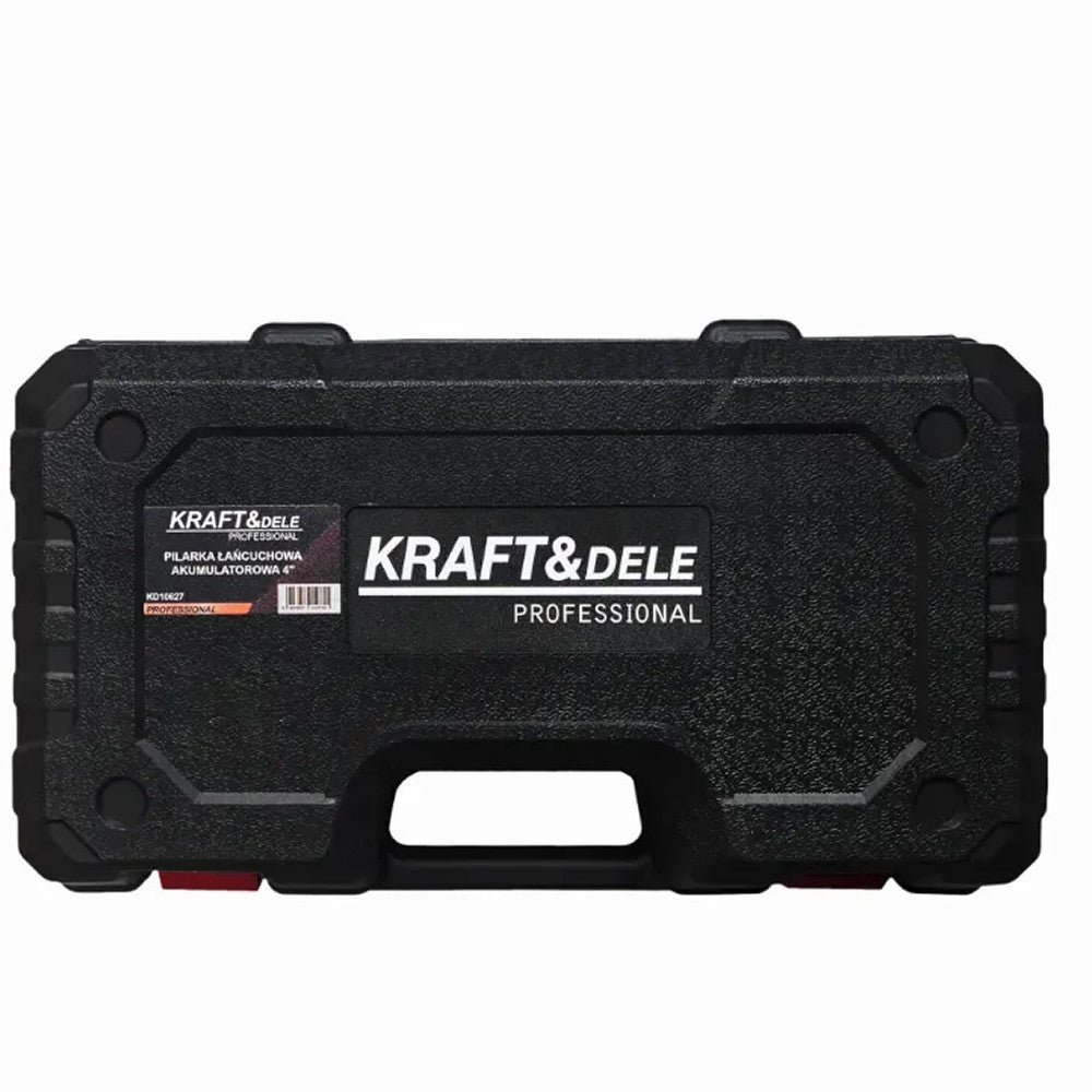 Акумуляторна ланцюгова пилка Kraft&Dele KD10642 з телескопічною штангою 21В 4" / Ланцюгова електропилка акумуляторна