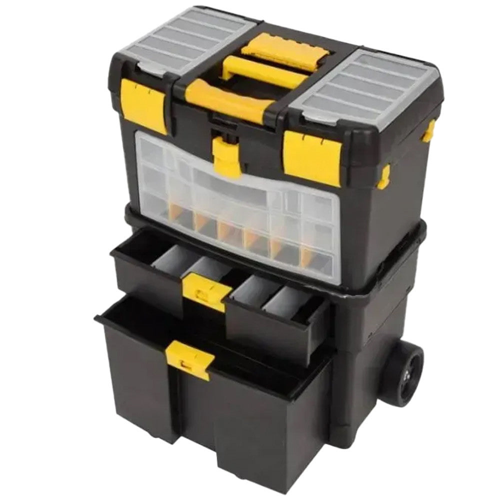 Інструментальна скринька Kraft&Dele KD1075, 46×22×62 см / Скринька для інструментів / Інструментальна скринька на колесах