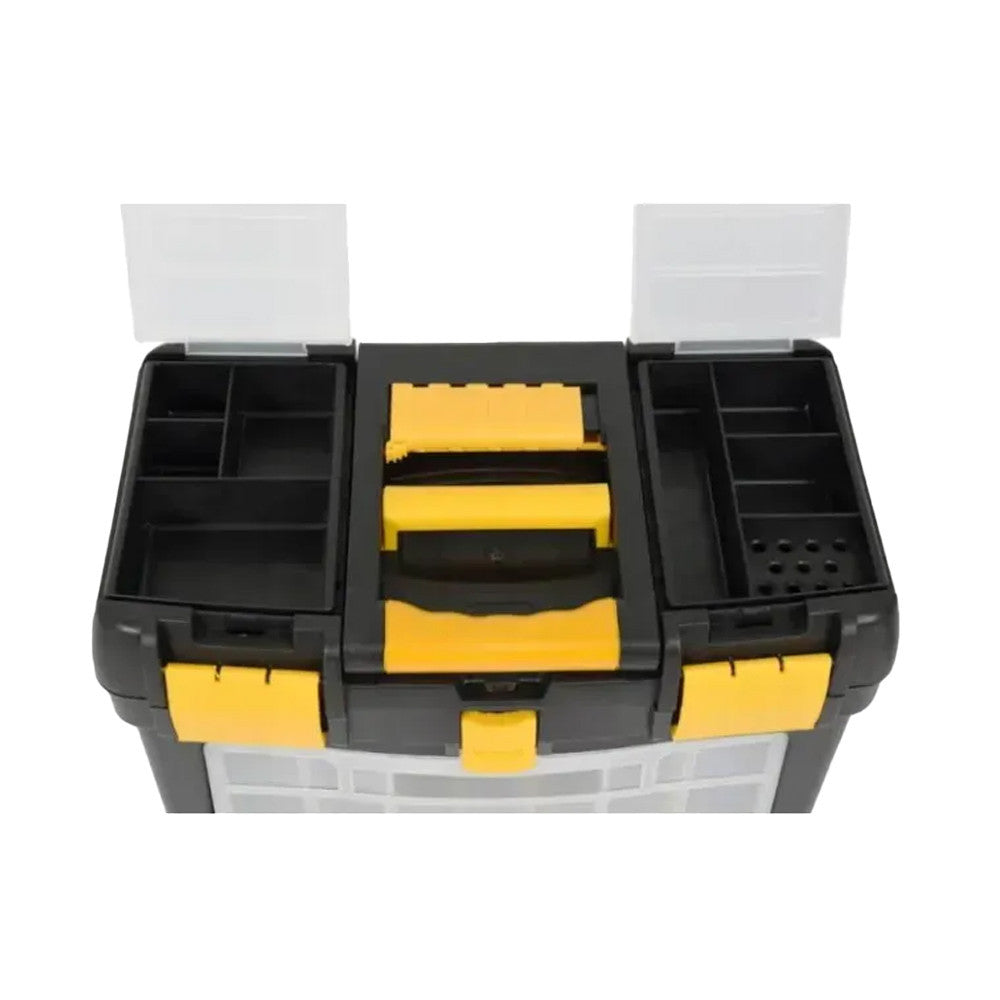 Інструментальна скринька Kraft&Dele KD1075, 46×22×62 см / Скринька для інструментів / Інструментальна скринька на колесах