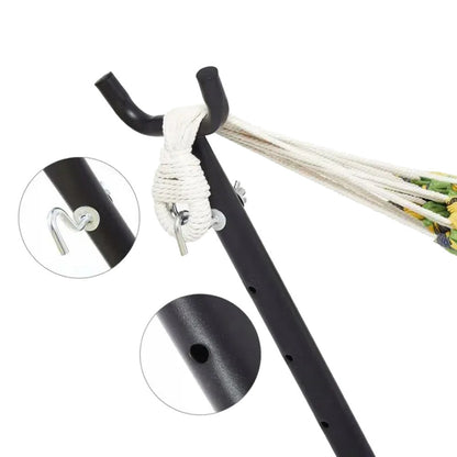 Каркас для гамака GardenLine HAM2535 260х107х100 см до 150 кг / Металева стійка для гамака / Каркас для гамака