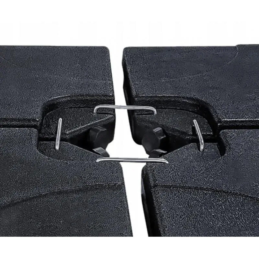 Підставка для парасольки GardenLine GAO5013, 104х104х7 см, 4 секції / Підставка для парасольки / Плита обтяжувач під парасольку