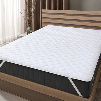 Наматрацник на резинках 200x200cм, Ideia Home Lux Elite / Наматрацник з мікрофібри / Чохол на двоспальне ліжко