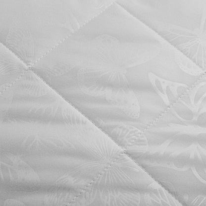 Наматрацник стьобаний, 200х200см, мікрофібра, Vilena Soft / Наматрацник на гумках по кутах / Захисний наматрацник