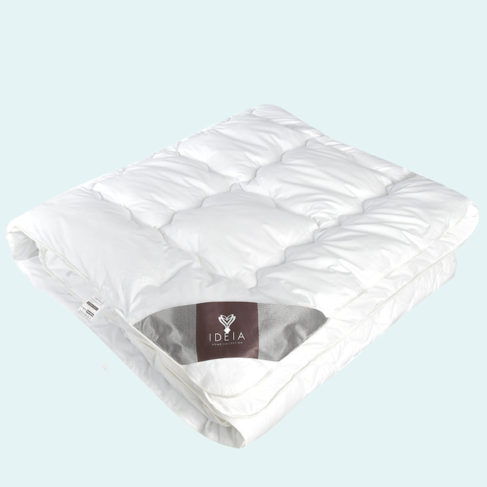 Ковдра всесезонна, 210х155см, штучний пух, Super Soft Premium / Ковдра полуторна / Антиалергенна ковдра / Ковдра для сну