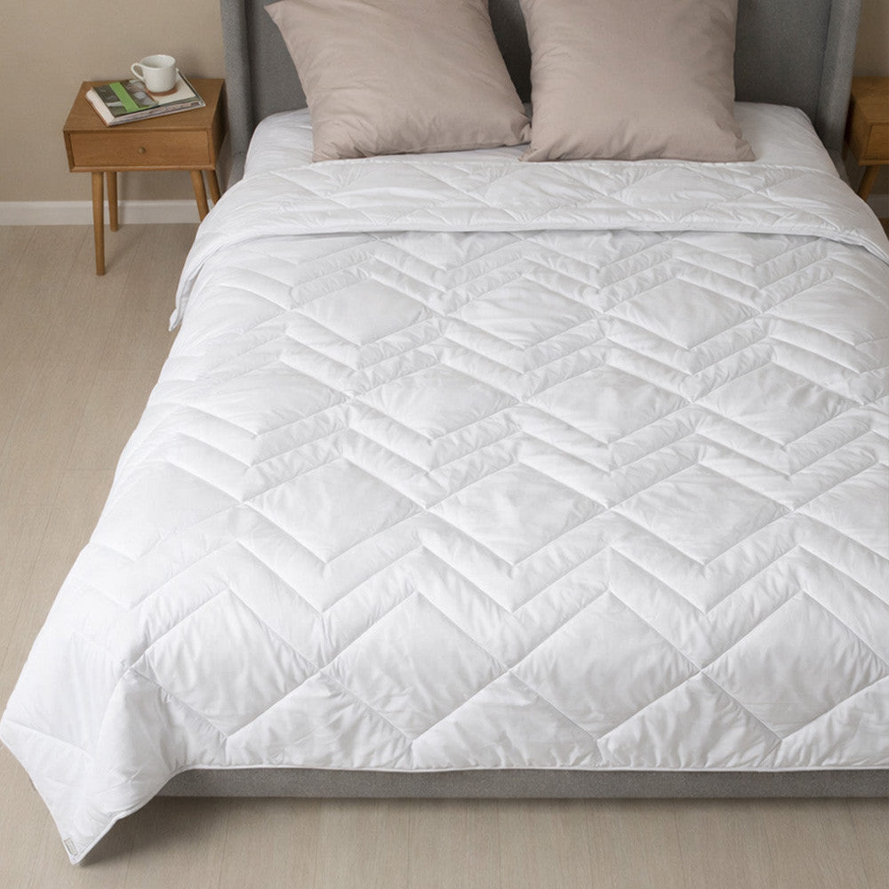 Ковдра зимова 220х200см (щільність 300 г/м2) Nordic Comfort / Зимова ковдра євро / Тепла антиалергенна ковдра