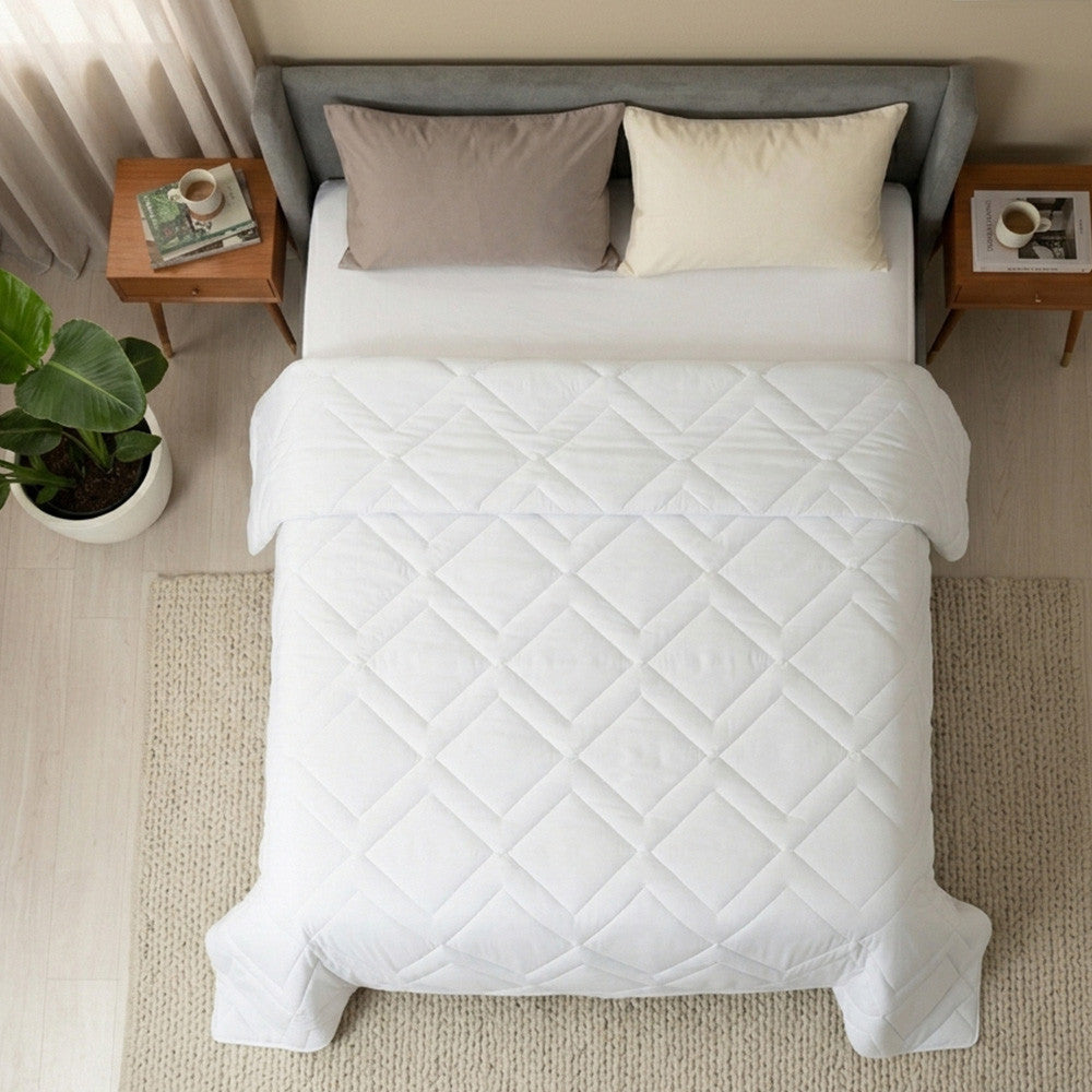 Ковдра зимова 220х200см (щільність 300 г/м2) Nordic Comfort / Зимова ковдра євро / Тепла антиалергенна ковдра