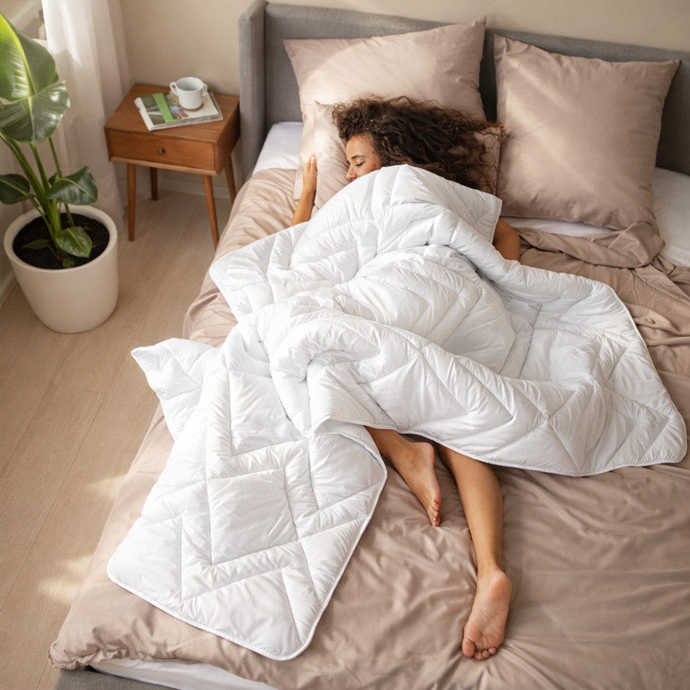 Літня ковдра (щільність 150 г/м2) Nordic Comfort / Ковдра в спальню / Тонка літня ковдра / Антиалергенна ковдра