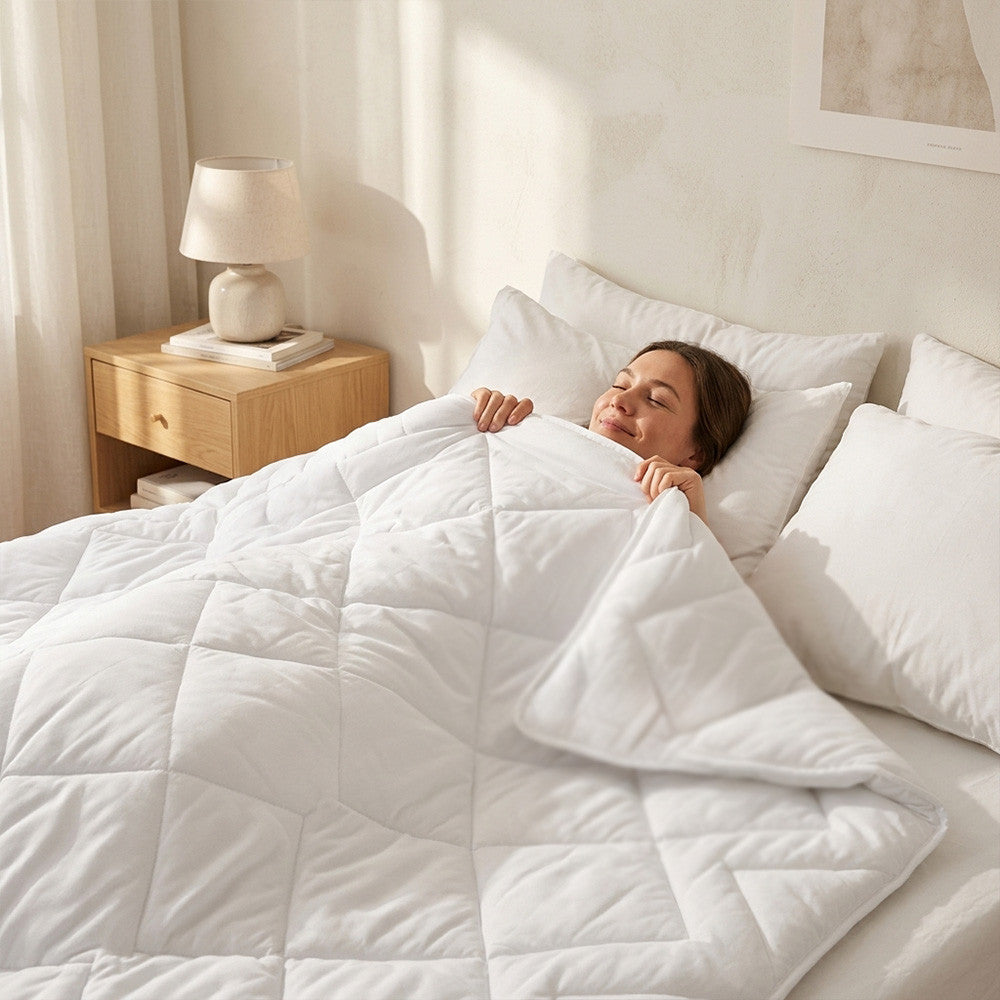 Літня ковдра (щільність 150 г/м2) Nordic Comfort / Ковдра в спальню / Тонка літня ковдра / Антиалергенна ковдра