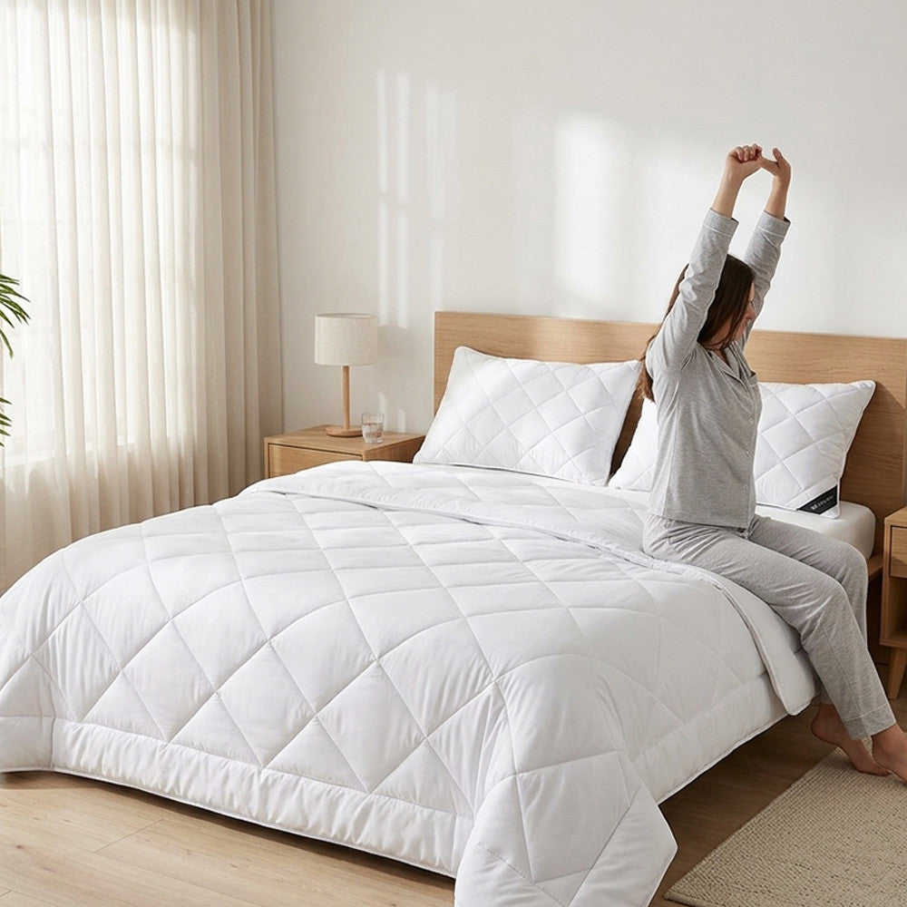 Літня ковдра (щільність 150 г/м2) Nordic Comfort / Ковдра в спальню / Тонка літня ковдра / Антиалергенна ковдра