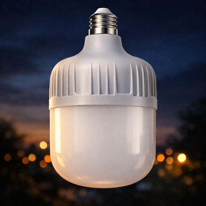 Світлодіодна лампочка з акумулятором 20W, в патрон Е27, Біла / LED лампочка / Аварійне освітлення / Автономна лампа
