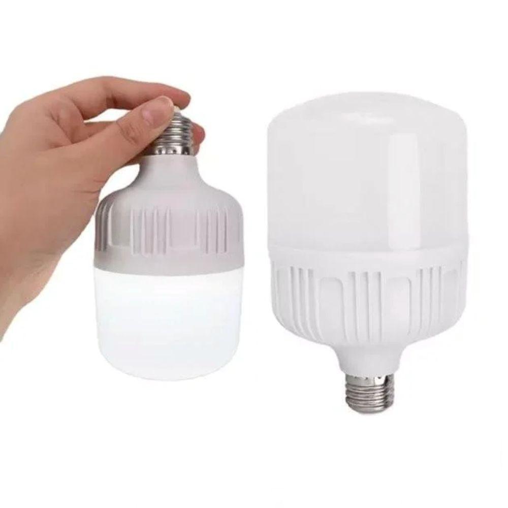 Світлодіодна лампочка з акумулятором 20W, в патрон Е27, Біла / LED лампочка / Аварійне освітлення / Автономна лампа