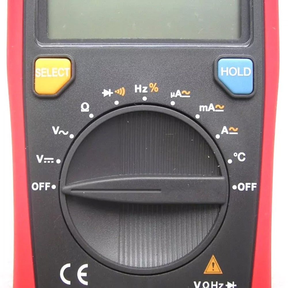 Цифровий мультиметр UNI-T UT136C, Червоний / Тестер мультиметр / Мультиметр автоматичний / Тестер напруги