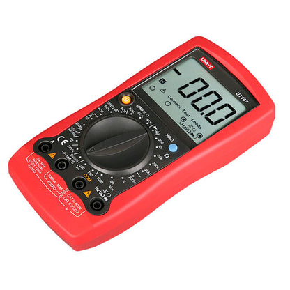 Цифровий мультиметр автомобільний UNI-T UT107, Червоний / Тестер напруги / Мультиметр тестер / Мультиметр автоматичний