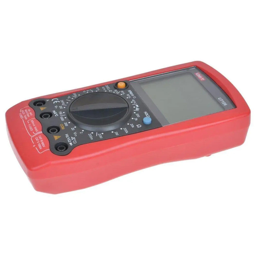Цифровий мультиметр автомобільний UNI-T UT106, Червоний / Тестер мультиметр / Тестер напруги