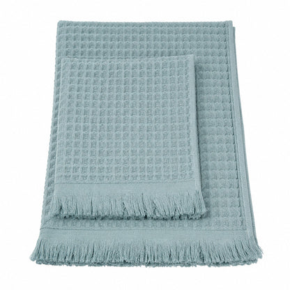 Набір рушників вафельних, 2шт, 90х50см, 140х70см, Philippus Prime Cotton Waffle, / Вафельні рушники комплектом