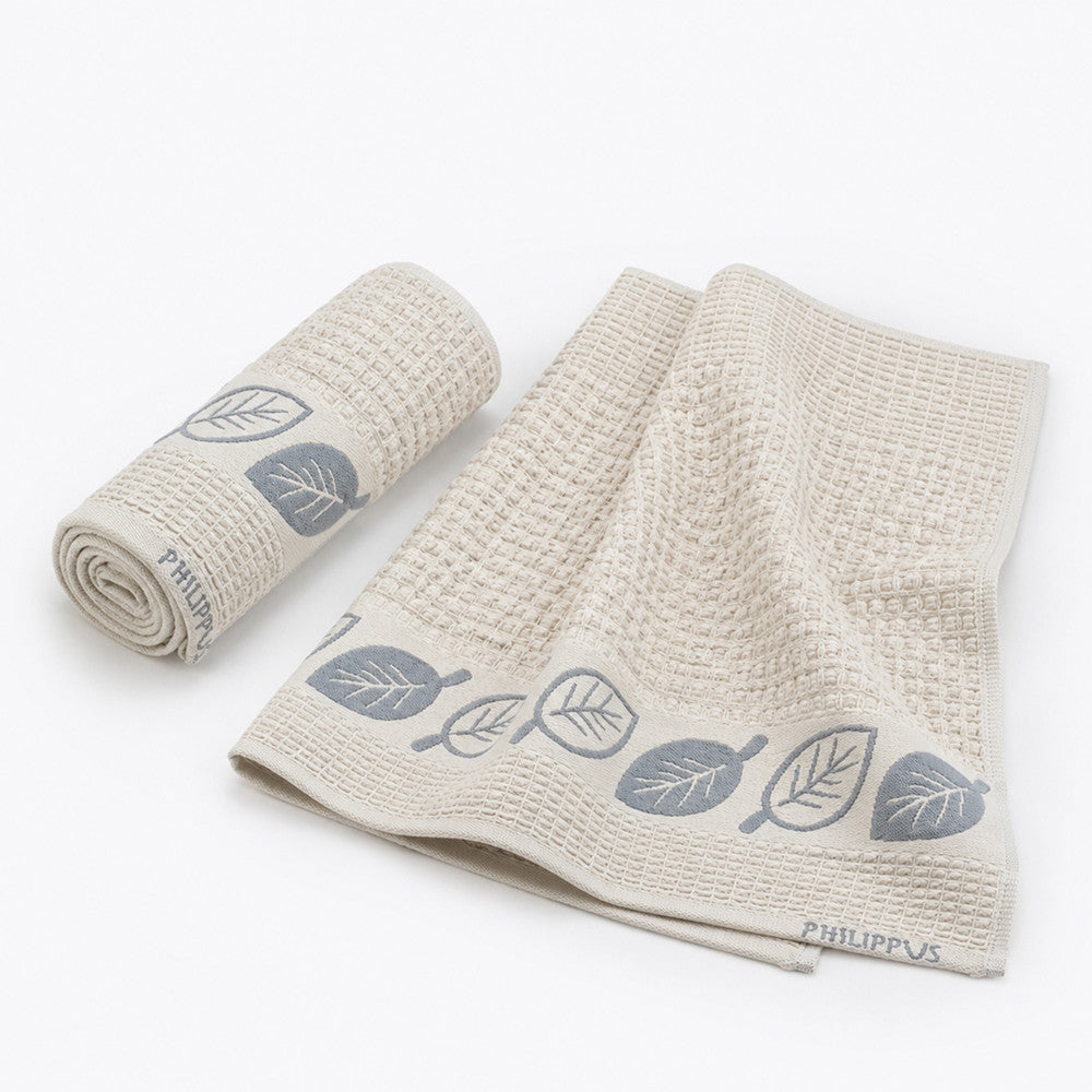Комплект рушників вафельних, 2шт, 90х50см, 140х70см, Philippus Prime Cotton Life Waffle, / Бавовняні рушники