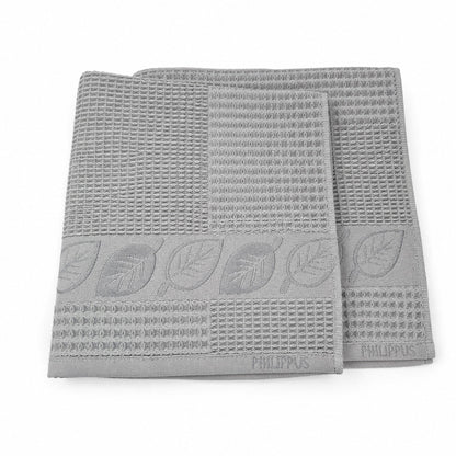 Комплект рушників вафельних, 2шт, 90х50см, 140х70см, Philippus Prime Cotton Life Waffle, / Бавовняні рушники