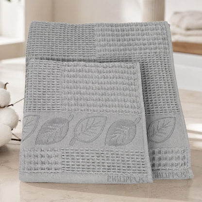 Комплект рушників вафельних, 2шт, 90х50см, 140х70см, Philippus Prime Cotton Life Waffle, / Бавовняні рушники