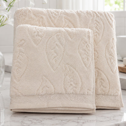 Комплект рушників з махри, 2шт, 90х50см, 140х70см, АЕ Microcotton-2, / Махрові рушники / Коттонові рушники