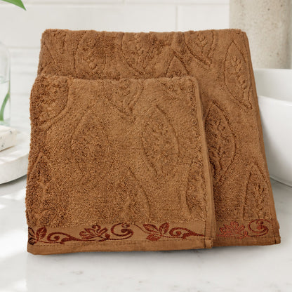 Комплект рушників з махри, 2шт, 90х50см, 140х70см, АЕ Microcotton-2, / Махрові рушники / Коттонові рушники