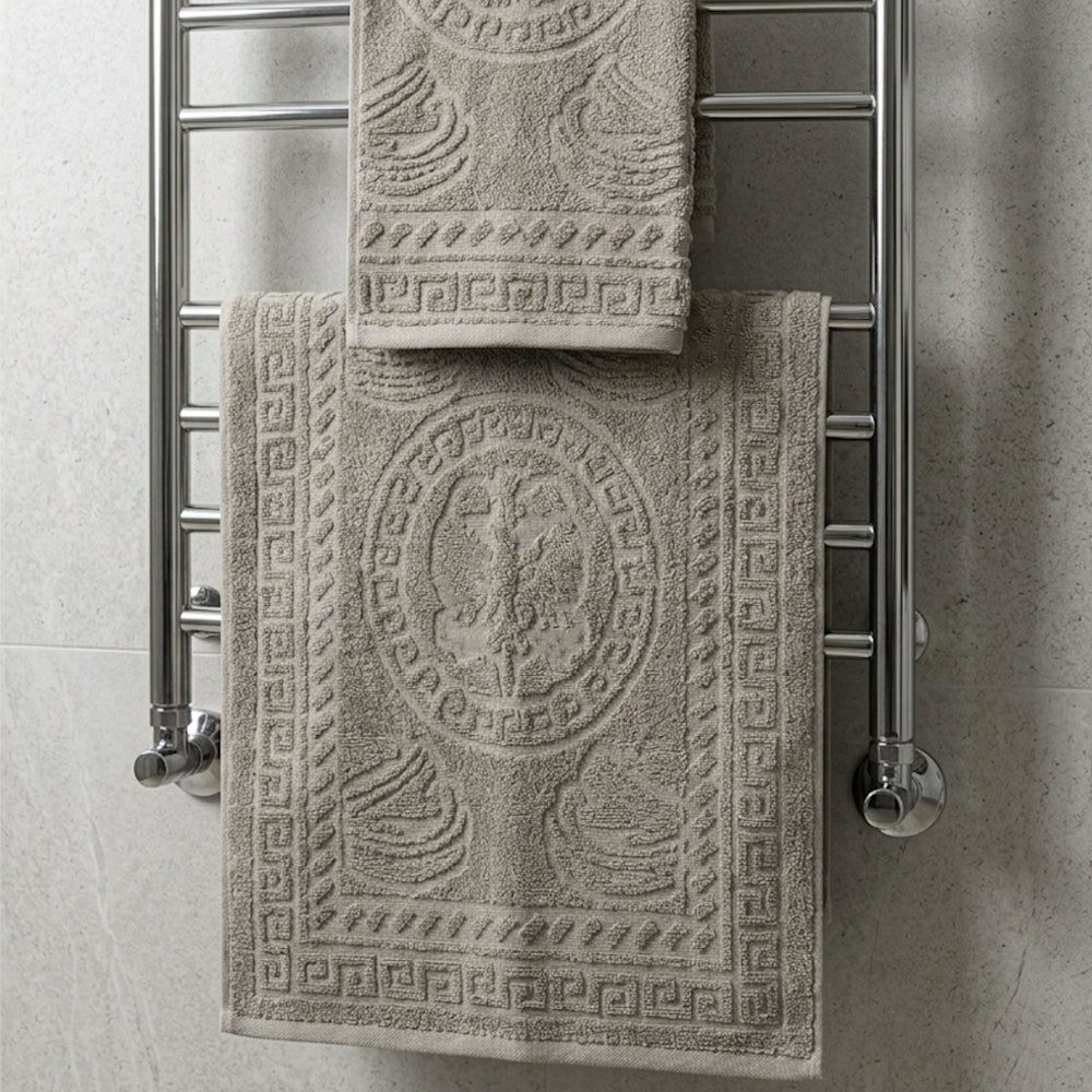 Набір рушників махрових, 2шт(140х70см, 90х50см), Lux Cotton Pilimunus (Е818), / Комплект рушників для ванної