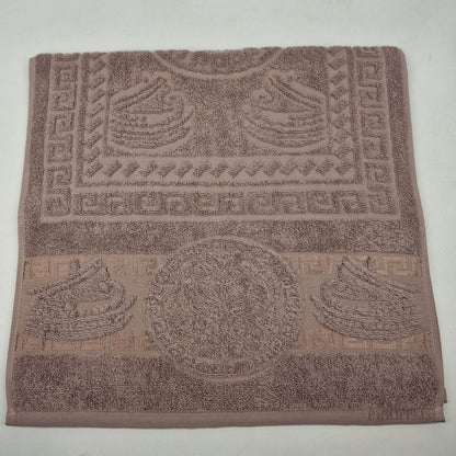 Набір рушників махрових, 2шт(140х70см, 90х50см), Lux Cotton Pilimunus (Е818), / Комплект рушників для ванної