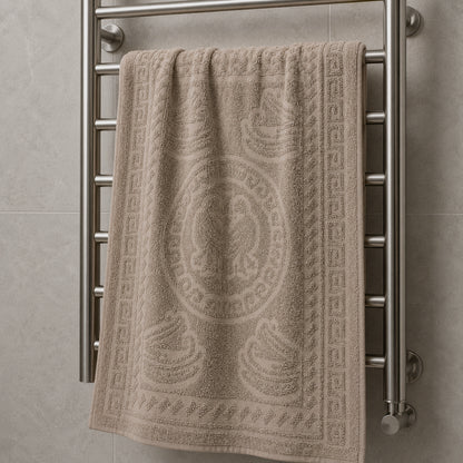 Набір рушників махрових, 2шт(140х70см, 90х50см), Lux Cotton Pilimunus (Е818), / Комплект рушників для ванної