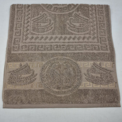 Набір рушників махрових, 2шт(140х70см, 90х50см), Lux Cotton Pilimunus (Е818), / Комплект рушників для ванної