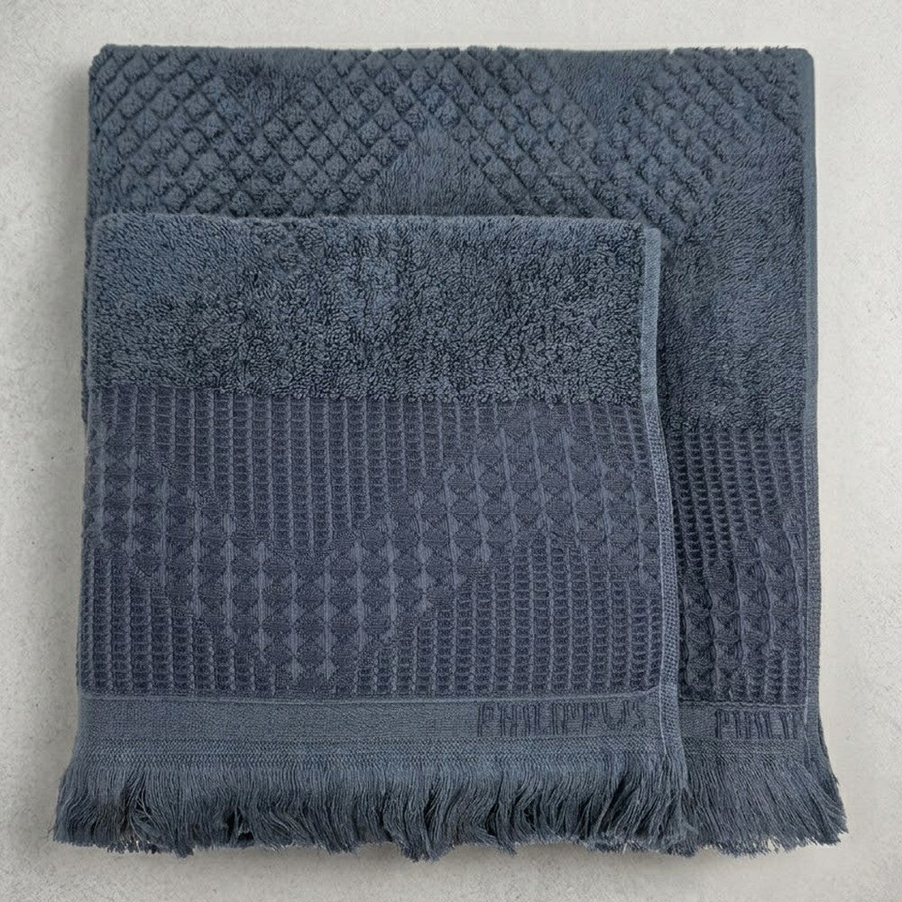 Набір махрових рушників 2шт, 140х70см, 90х50см, Philippus Prime Cotton, / Бавовняні рушники / Комплект рушників