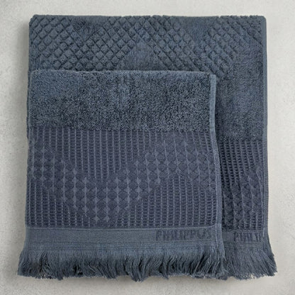 Набір махрових рушників 2шт, 140х70см, 90х50см, Philippus Prime Cotton, / Бавовняні рушники / Комплект рушників
